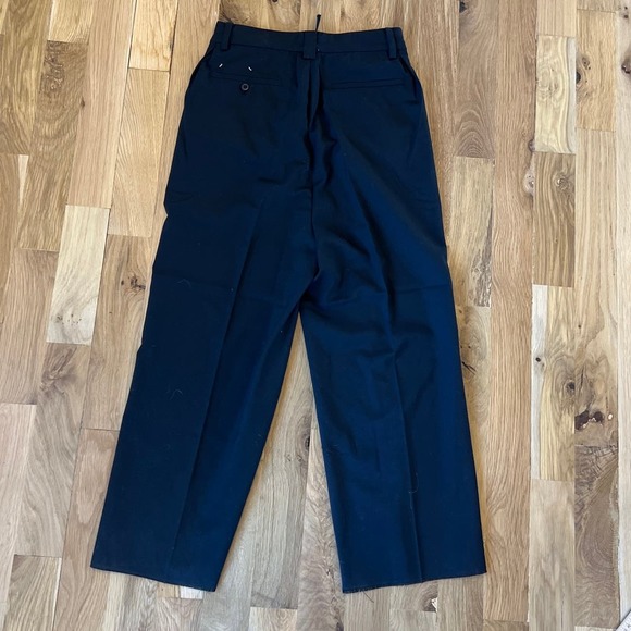 NWT Ch. 2139 3207 Black Draw String Slacks Dress Pants SZ 30 - Picture 8 of 9